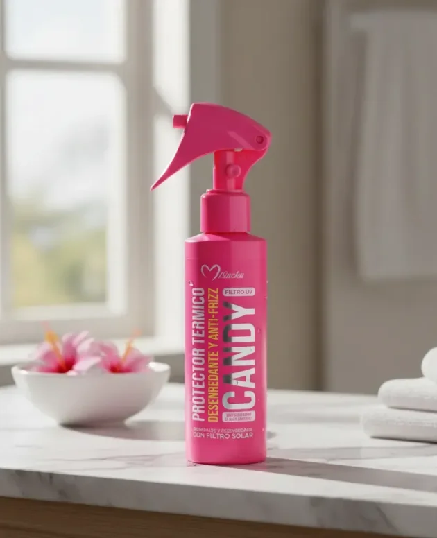 Protector Térmico Misucka Candy Anti-Frizz + Filtro UV 180 ml