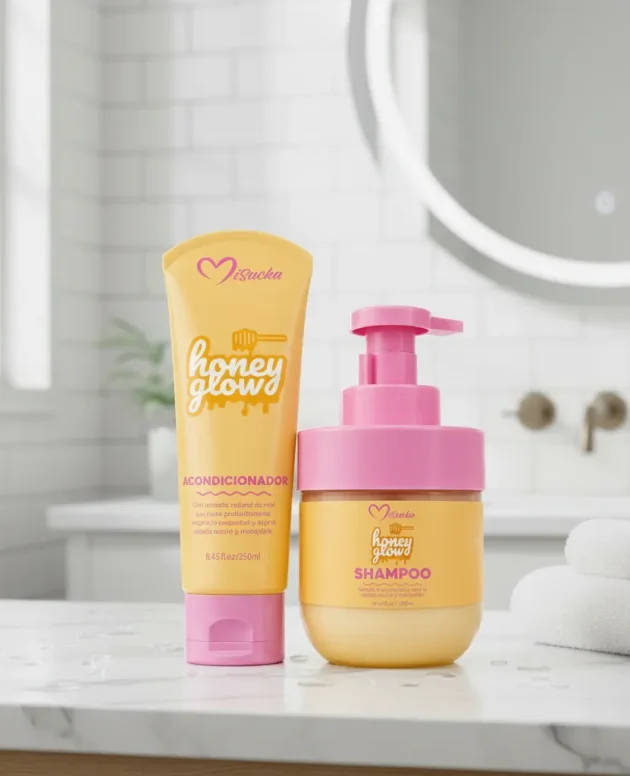 Pack Misucka Honey Glow Shampoo + Acondicionador 850 ml