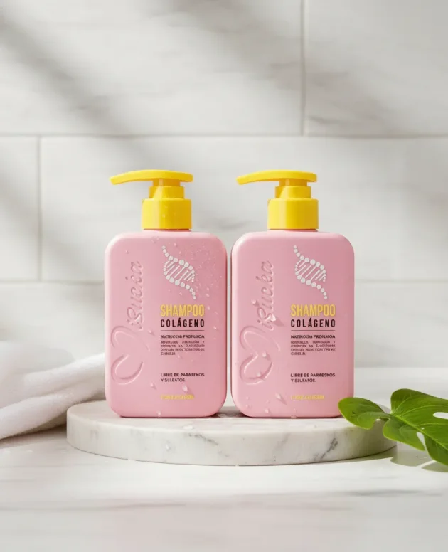 Pack Misucka Colágeno Sin Sulfatos Shampoo + Acondicionador 700 ml