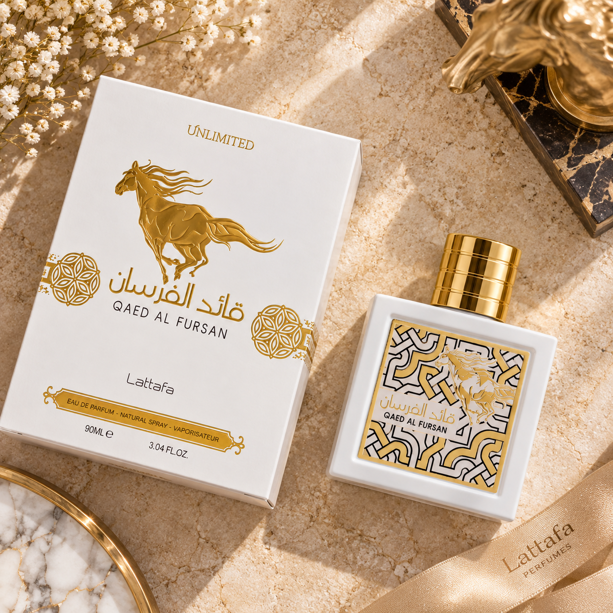 LATAFFA QAED AL FURSAN UNLIMITED EDP 90 ML - UNISEX - Imagen 2